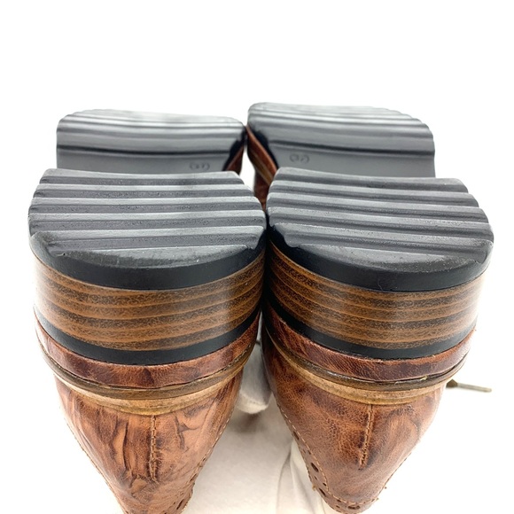 Pons Quintana Brown Leather Brogue Oxfords - Picture 11 of 12